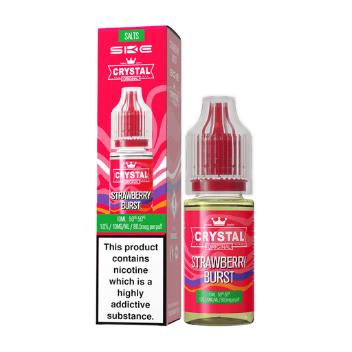 Strawberry Burst Crystal Vape Juice by SKE- 5060939118387 - TABlites