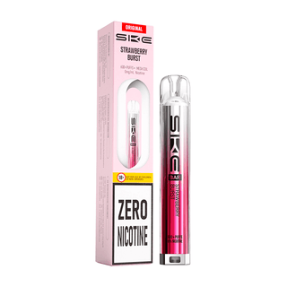 Strawberry Burst SKE Bar 600 Zero Nicotine Prefilled Vape Kit