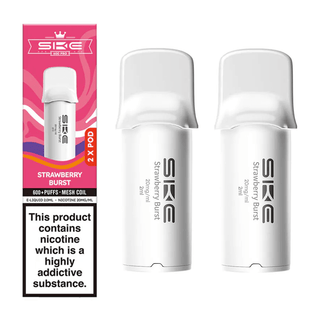 Strawberry Burst SKE Crystal 600 Pro Prefilled Pods
