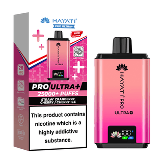 Strawberry Cranberry Cherry / Cherry Ice Hayati Pro Ultra+ Vape Kit 