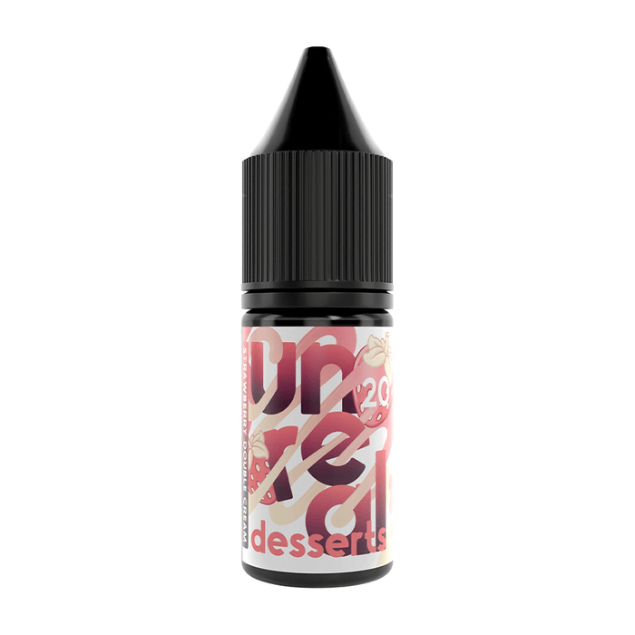 Strawberry Double Cream E-Liquid by Unreal Desserts- 20201 - TABlites