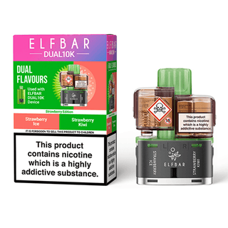 Strawberry Edition Elf Bar Dual 10K Refill Pods