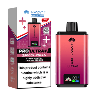 Strawberry Guava / Dragon Berries Hayati Pro Ultra+ Vape Kit