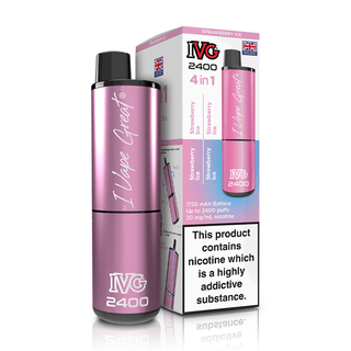Strawberry Ice IVG 2400 Rechargeable Kit