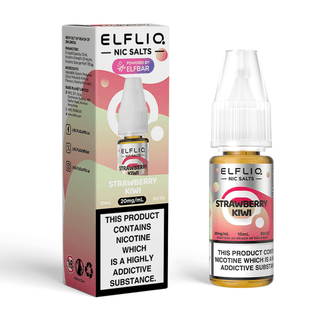 Strawberry Kiwi Elfliq Nic Salt Vape Juice by Elf Bar