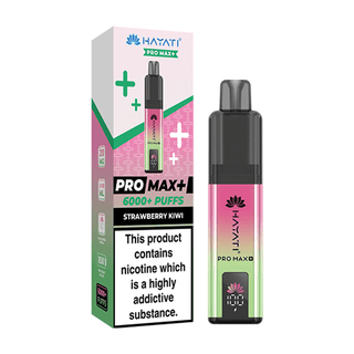 Strawberry Kiwi Hayati Pro Max+ 6000 Puff Kit