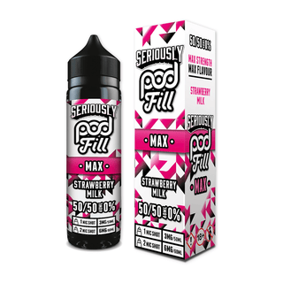 Strawberry Milk Seriously Pod Fill Max 40ml by Doozy