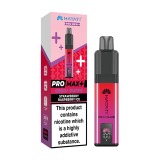 Strawberry Raspberry Ice Hayati Pro Max+ 6000 Puff Kit