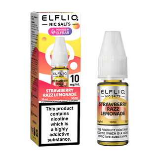 Strawberry Razz Lemonade ElfLiq Nic Salt E-Liquid by Elf Bar