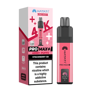 Strawberry GB Hayati Pro Max+ 4K Prefilled Pod Vape Kit