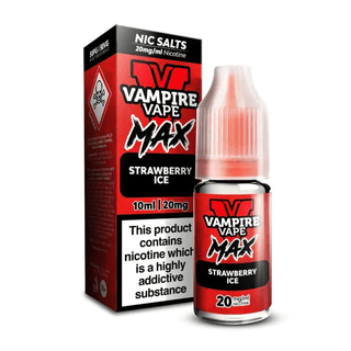 Strawberry Ice Vampire Vape Max Nic Salt E-Liquid