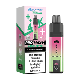 Strawberry Kiwi Hayati Pro Max+ 4K Prefilled Pod Vape Kit