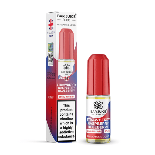 Strawberry Raspberry Blueberry Bar Juice 5000 Nic Salt E-Liquid