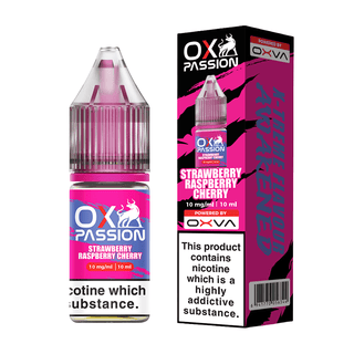 Strawberry Raspberry Cherry OX Passion Nic Salt E-Liquid by OXVA