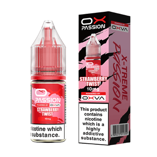 Strawberry Twist OX Passion Nic Salt E-Liquid by OXVA