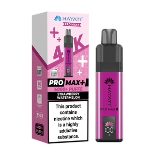 Strawberry Watermelon Hayati Pro Max+ 4K Prefilled Pod Vape Kit