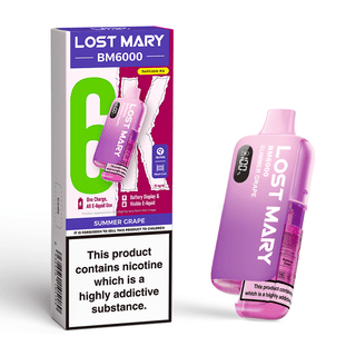 Summer Grape Lost Mary BM6000 Prefilled Pod Kit