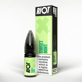Sweet Mint Nic Salt E-Liquid By Riot X