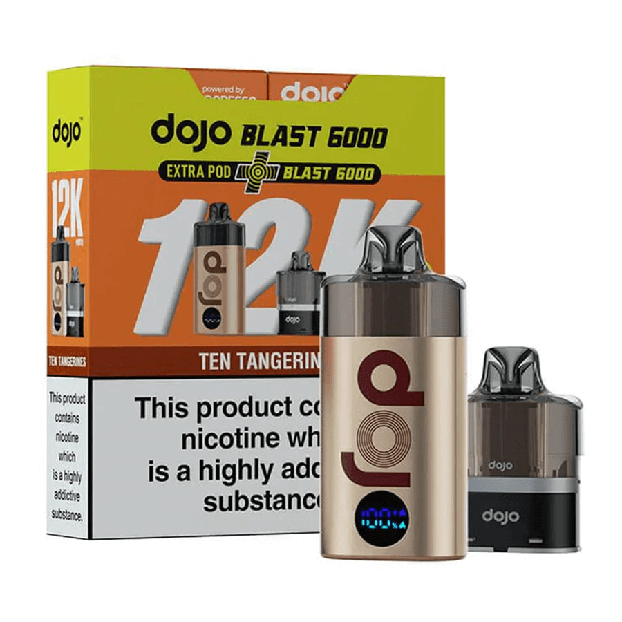 Vaporesso Dojo Blast 12K Bundle Ten Tangerines