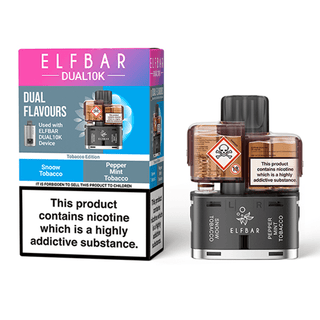 Tobacco Edition Elf Bar Dual 10K Refill Pods