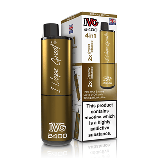 Tobacco Edition IVG 2400 Rechargeable Kit