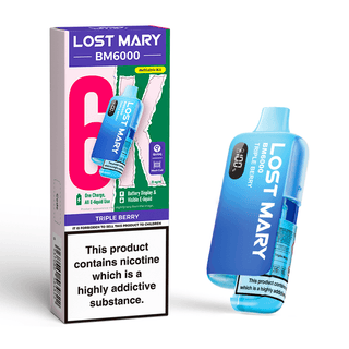 Triple Berry Lost Mary BM6000 Prefilled Pod Kit
