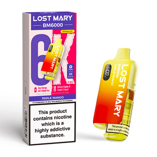 Triple Mango Lost Mary BM6000 Prefilled Pod Kit