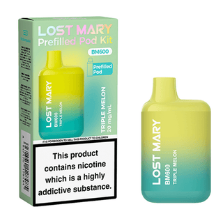 Triple Melon Lost Mary BM600 Prefilled Pod Kit