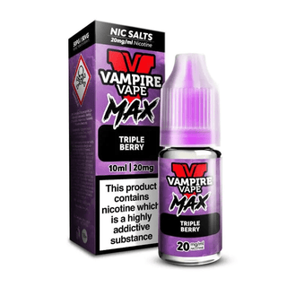Triple Berry Vampire Vape Max Nic Salt E-Liquid