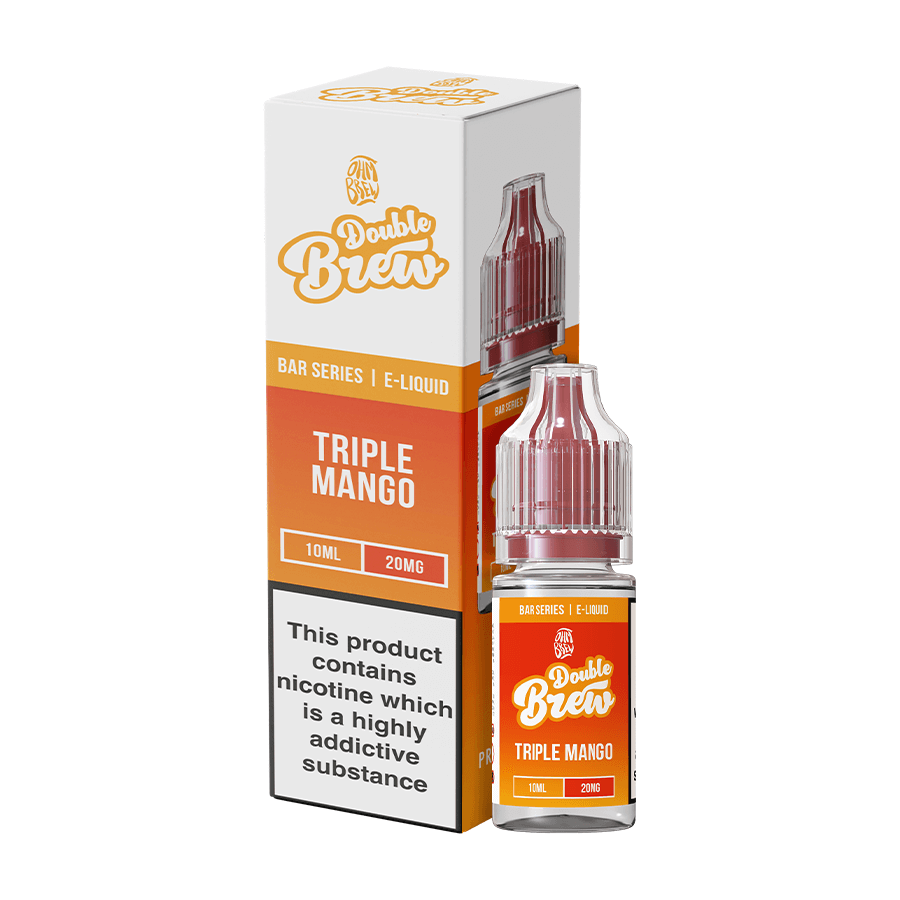 Triple Mango Nic Salt E-Liquid by Double Brew - 4 for £10 — Tablites