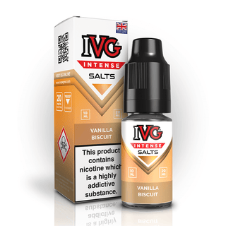 Vanilla Biscuit IVG Intense Salts E-Liquid
