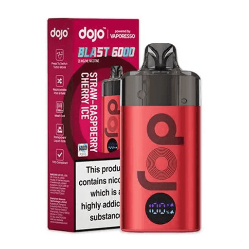 Vaporesso Dojo Blast 6000 - Straw Raspberry Cherry Ice