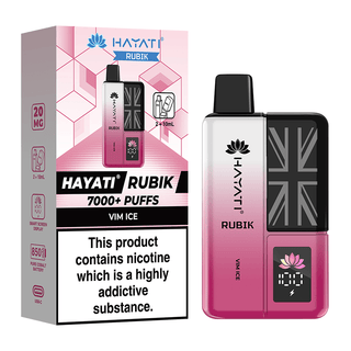 Vim Ice Hayati Rubik 7000 Puff Vape Kit