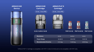 Voopoo Argus E40 Kit- 21483 - TABlites