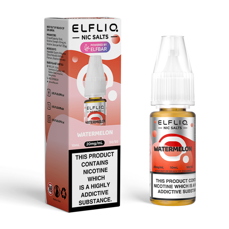 Watermelon Elfliq Vape Juice by Elf Bar - from 3 Tablites Watermelon Elfliq Vape Juice by Elf Bar - from 3 Tablites
