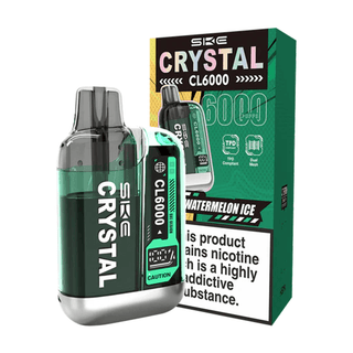 SKE Crystal CL6000 Big Puff Vape Kit - Watermelon Ice