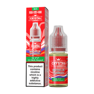 Watermelon Strawberry Crystal Nic Salt Vape Juice by SKE