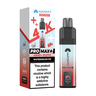 Watermelon Ice Hayati Pro Max+ 4K Prefilled Pod Vape Kit