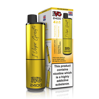 Yellow Edition IVG 2400 Rechargeable Kit