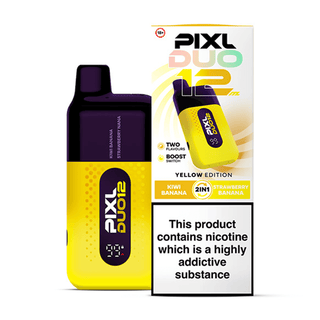 Yellow Edition PIXL Duo 12 Prefilled Vape Kit
