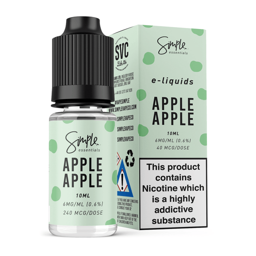 Apple Apple E-Liquid by Simple Essentials 50/50 10ml - TABlites