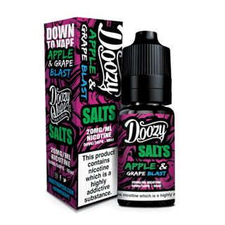 Apple & Grape Blast Nic Salt E-Liquid by Doozy Vape Co. 10ml - TABlites