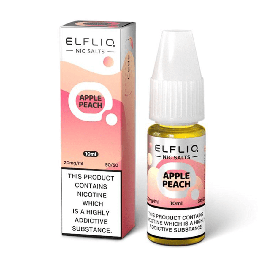 Apple Peach Elfliq Vape Juice by Elf Bar from £3 — TABlites