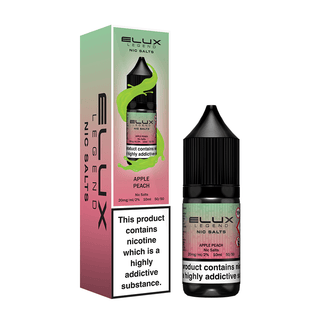 Apple Peach Elux Legend Nic Salt Vape Juice by Elux