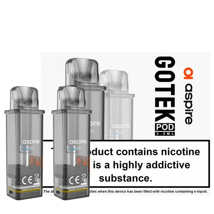 Aspire Gotek X Replacement Pods | TABlites Tablites Aspire Gotek X Replacement Pods | TABlites Tablites