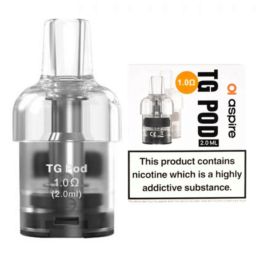 Aspire TG Replacement Pods 2 Pack | Cyber G Pods Tablites Aspire TG Replacement Pods 2 Pack | Cyber G Pods Tablites
