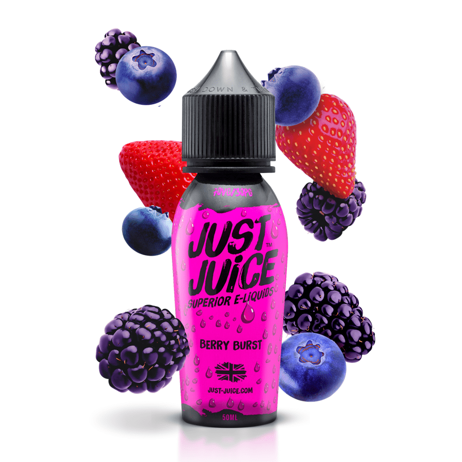 Berry Burst Shortfill E-Liquid by Just Juice 50ml - TABlites