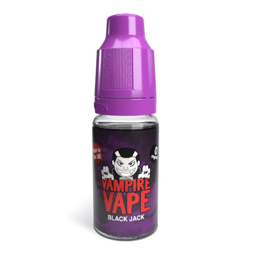 Black Jack E-Liquid by Vampire Vape 10ml Tablites Black Jack E-Liquid by Vampire Vape 10ml Tablites