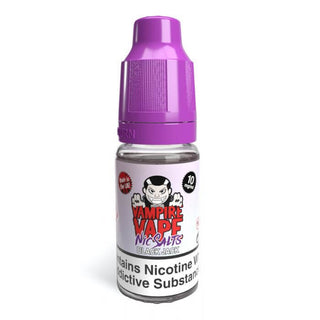 Black Jack Nic Salt E-Liquid by Vampire Vape 10ml - TABlites