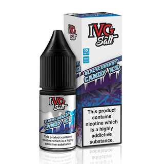 Blackcurrant Candy Ice Nic Salt E-Liquid by IVG